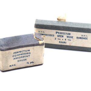 Coppia di pacchetti garza ARP British Army "Perfectum" - 2GM