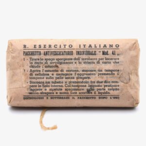 Pacchetto antivescicatorio individuale Regio Esercito Italiano Modello 41 - 2GM