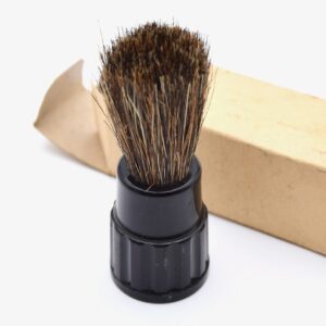 Pennello da barba US Army "Rubberset" - manico in ebanite e setole di cinghiale - 2GM