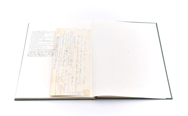 Theodor Müller-Alfeld (a cura di), <i>Wien</i> - DBG - I° ed., con biglietto autografato da Karl Zaruba ed Emmerich Zillner - 1967 - immagine 2
